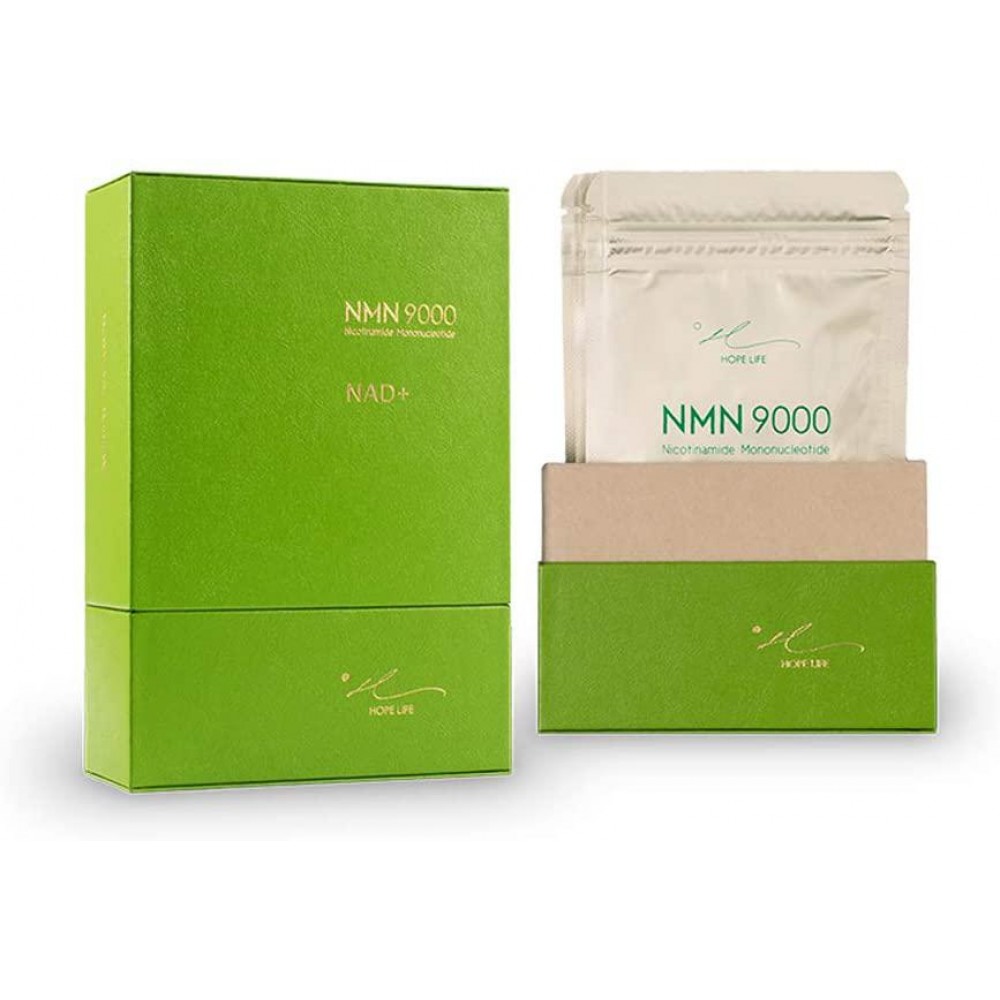 HOPE LIFE NMN 9000 (Nicotinamide Mononucleotide), 60 Enteric ...