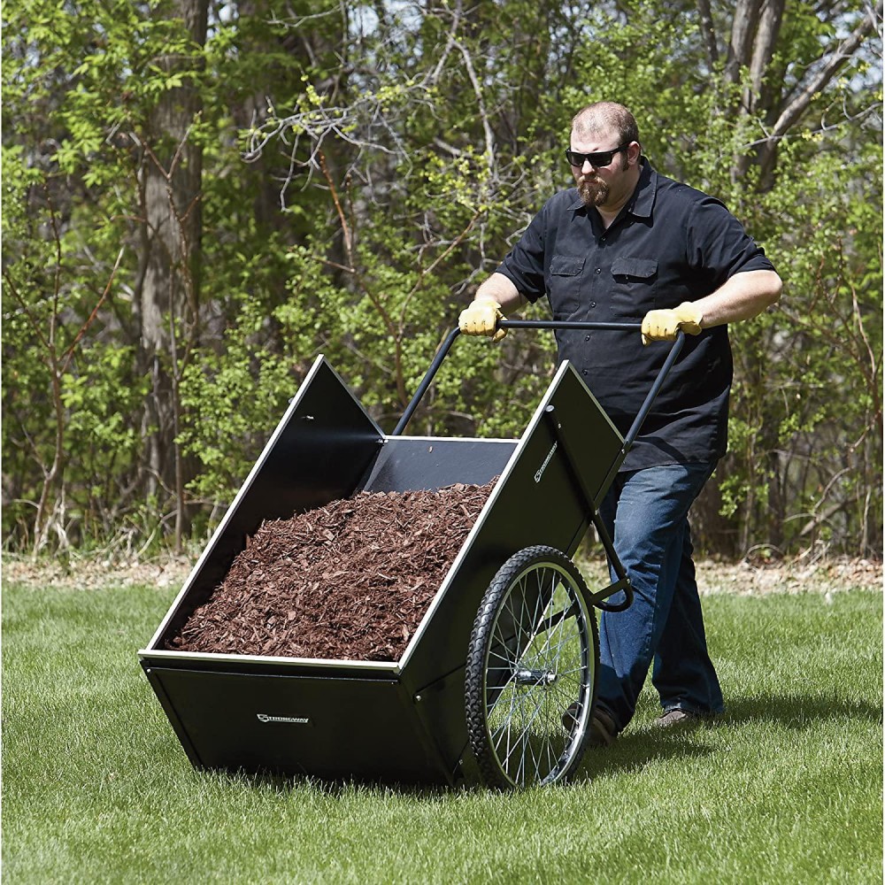 Strongway Garden Cart - 400-lb. Capacity, 14 Cu. Ft. 48in.L ...