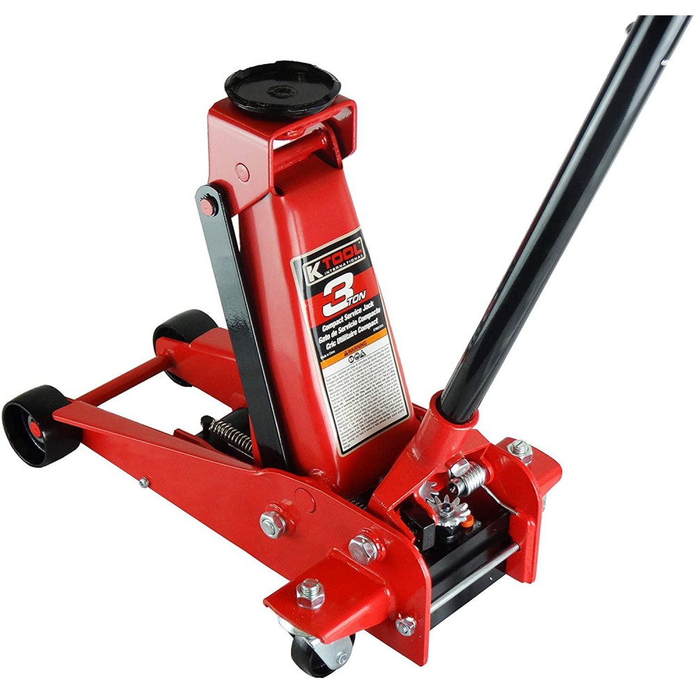 K Tool International 3 Ton Floor Jack Compact Service Jack ...